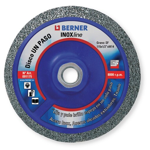 Disco abrasivo 1 passo rápido M14 115 mm